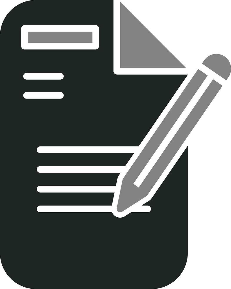 icono de vector de documento