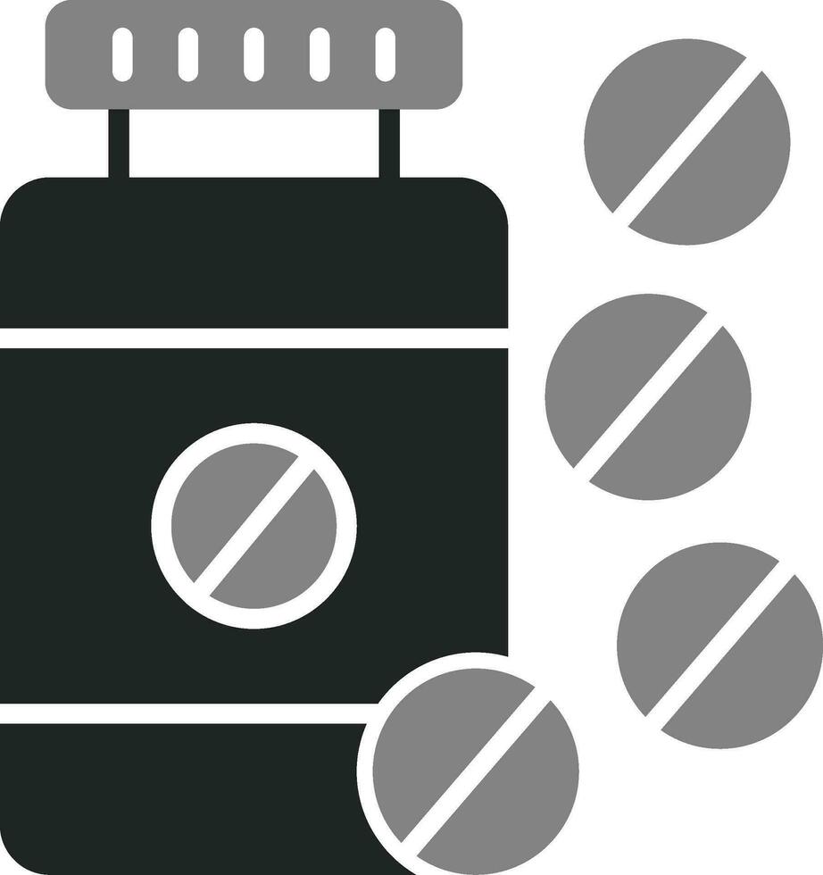 Aspirin Vector Icon