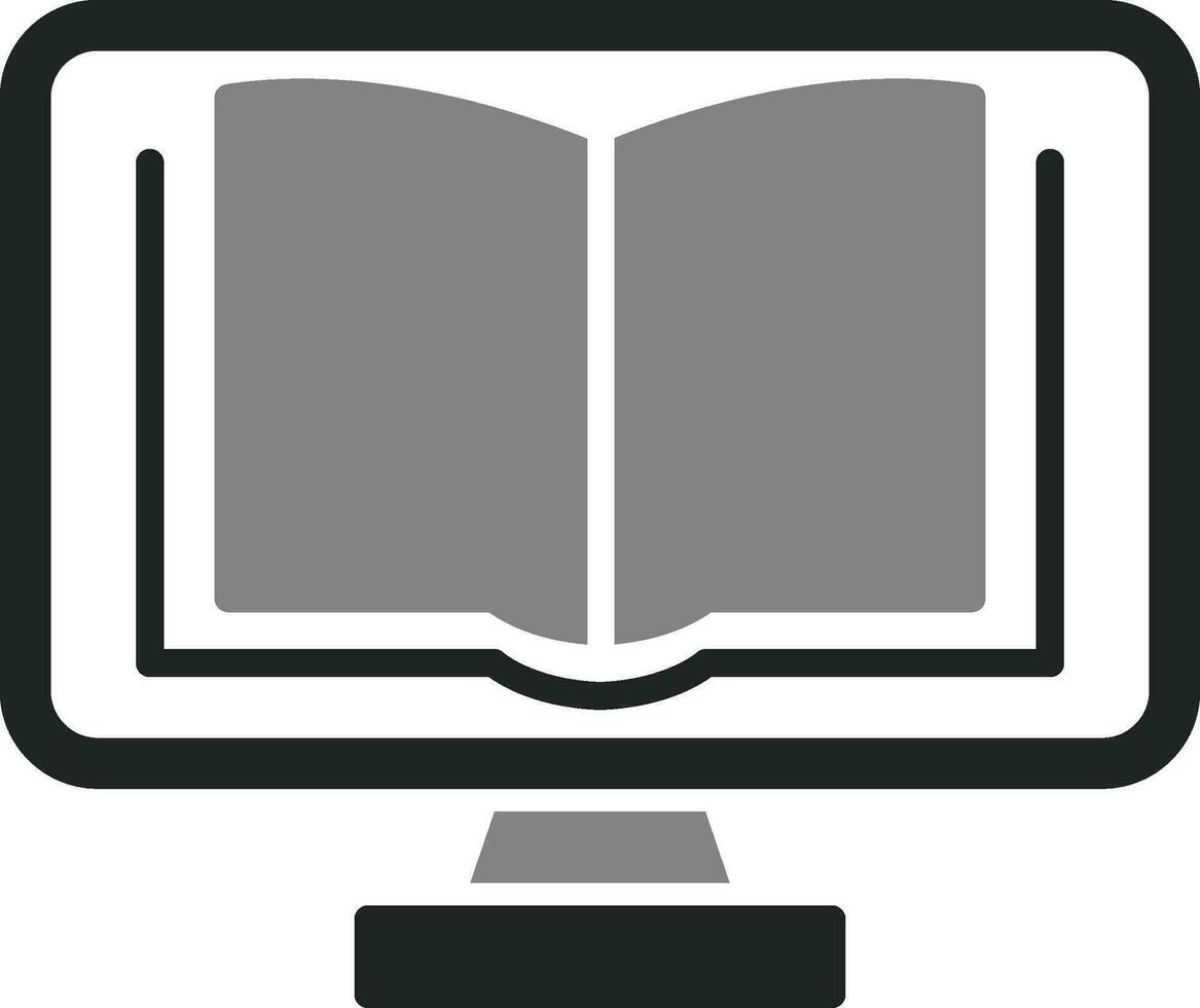 icono de vector de ebook