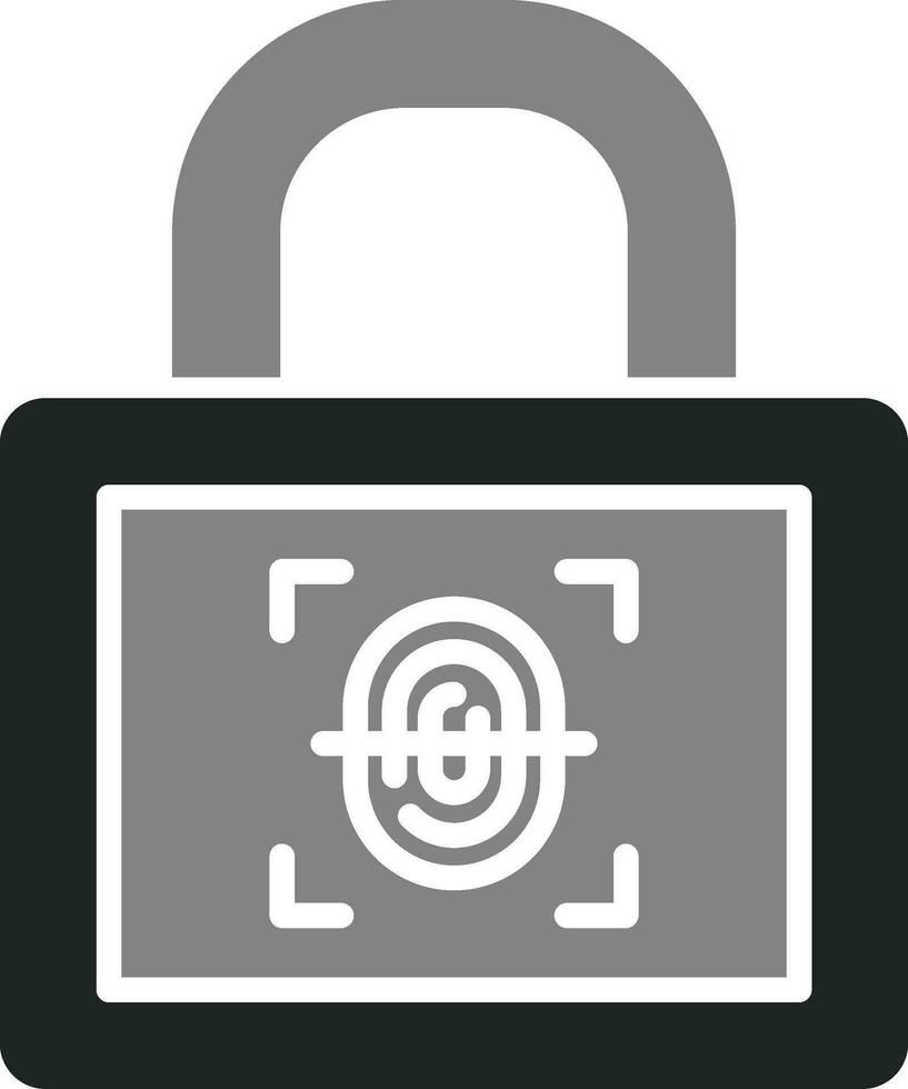 Fingerprint Vector Icon