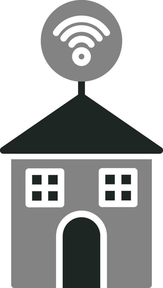 Smart House Vector Icon