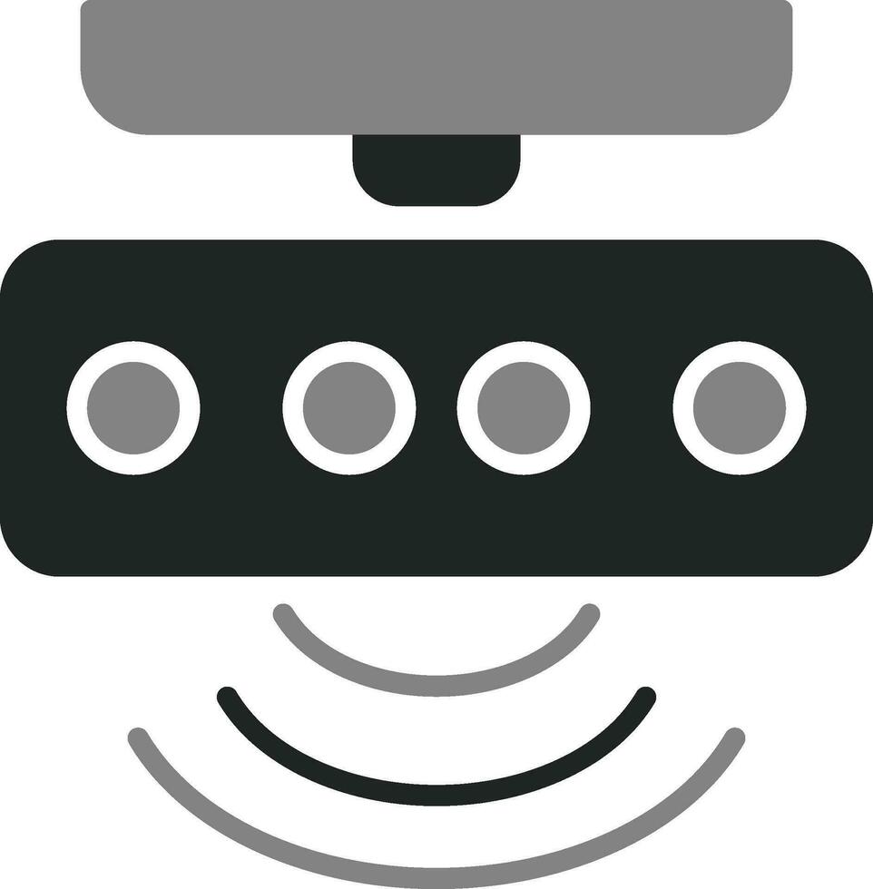 Motion Sensor Vector Icon