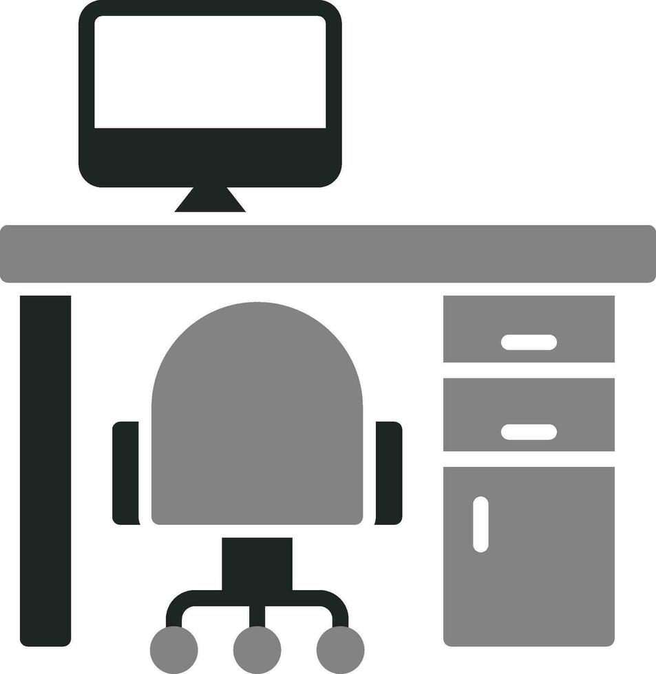 Workplace Vector Icon