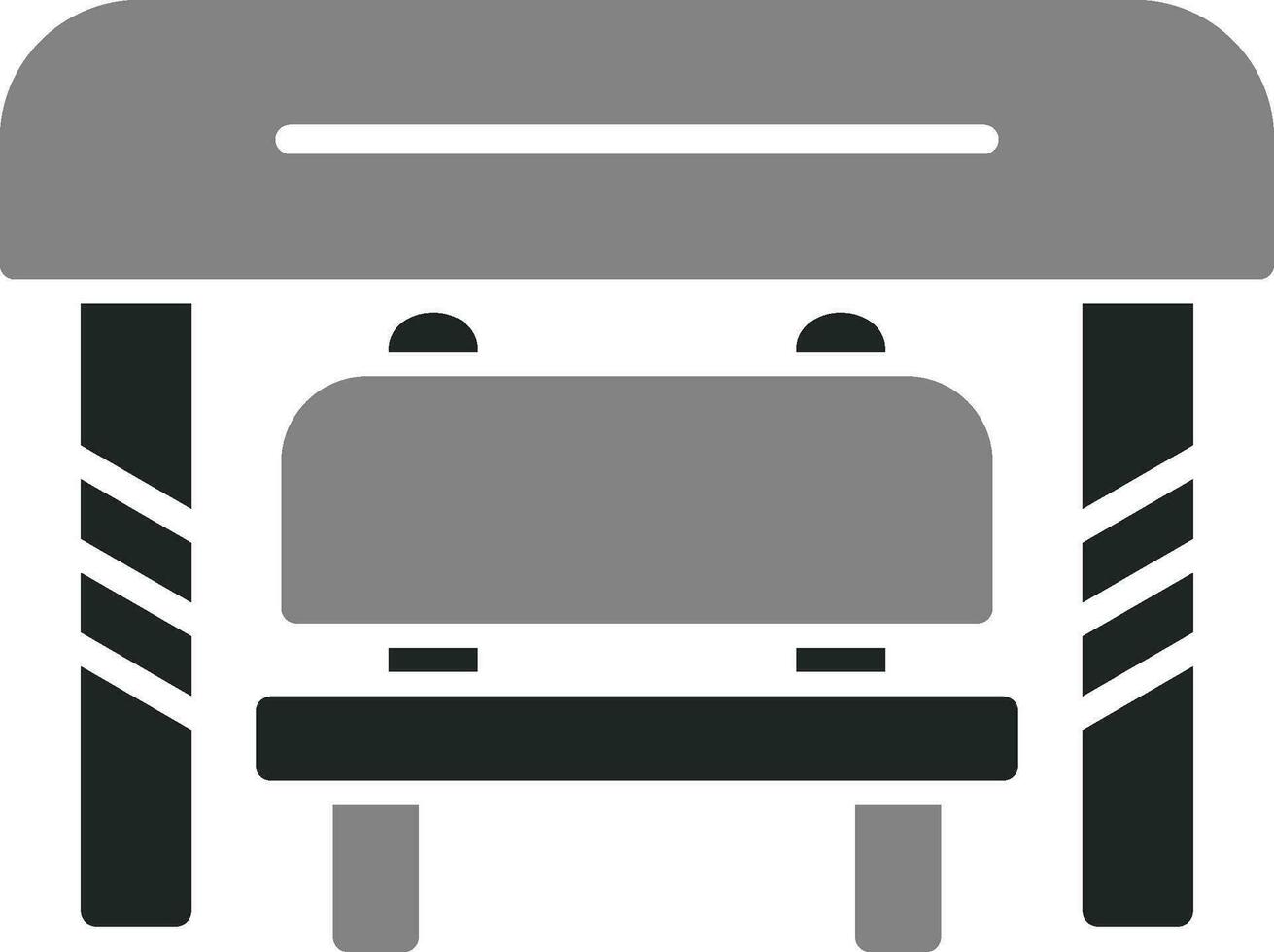 Bus Stop Vector Icon