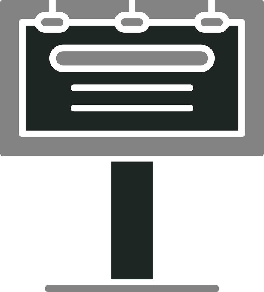 Billboard Vector Icon