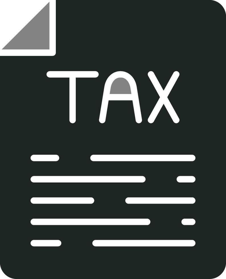 Tax Vector Icon