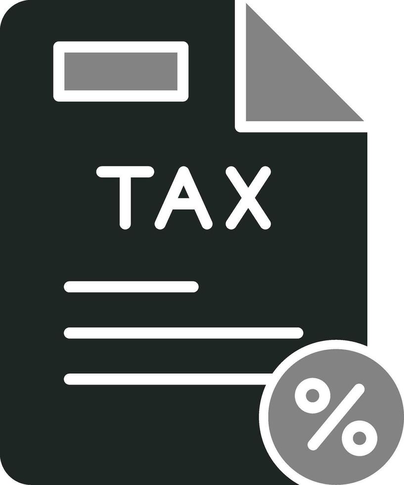 Tax Vector Icon