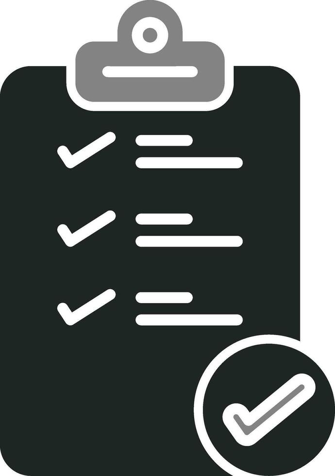 Checklist Vector Icon