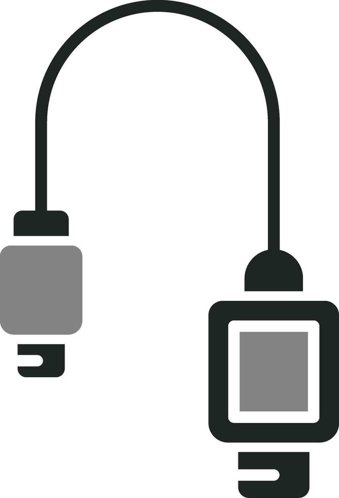 Usb Cable Vector Icon