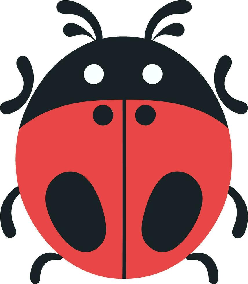 Eyes of the Ladybug Crawler Mysterious Monochrome Artistry of Delight vector