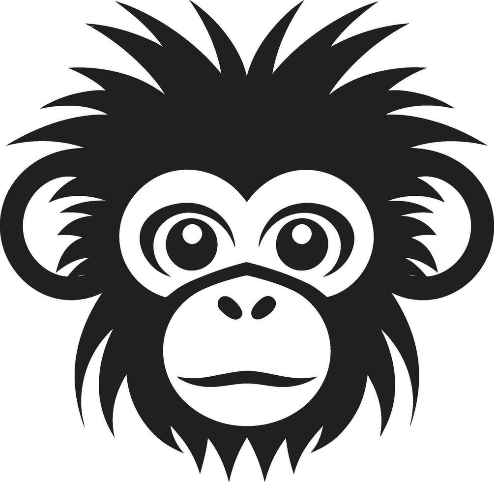 Baboon Majesty Mark Baboon Lineage Badge vector