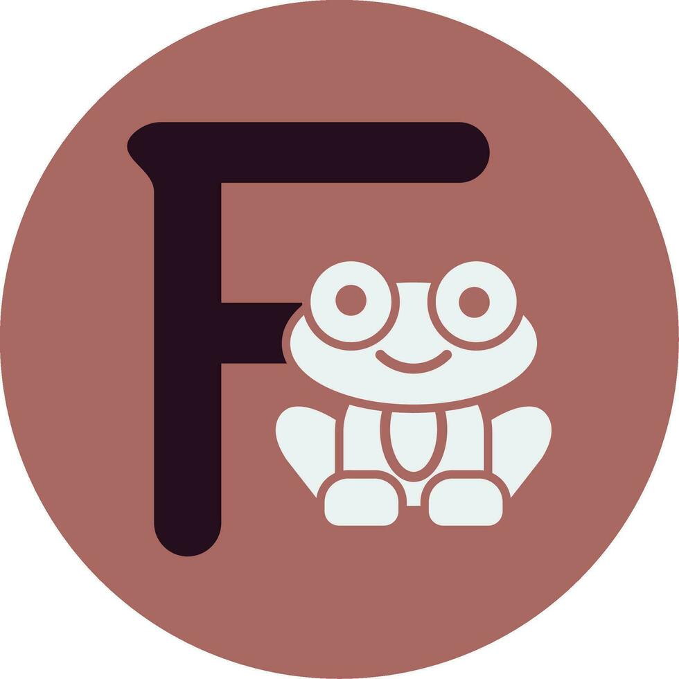 Capital F Vector Icon
