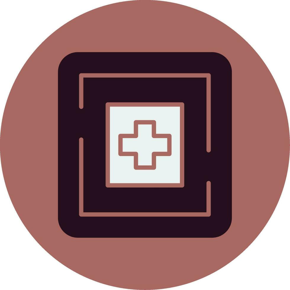 icono de vector de hospital