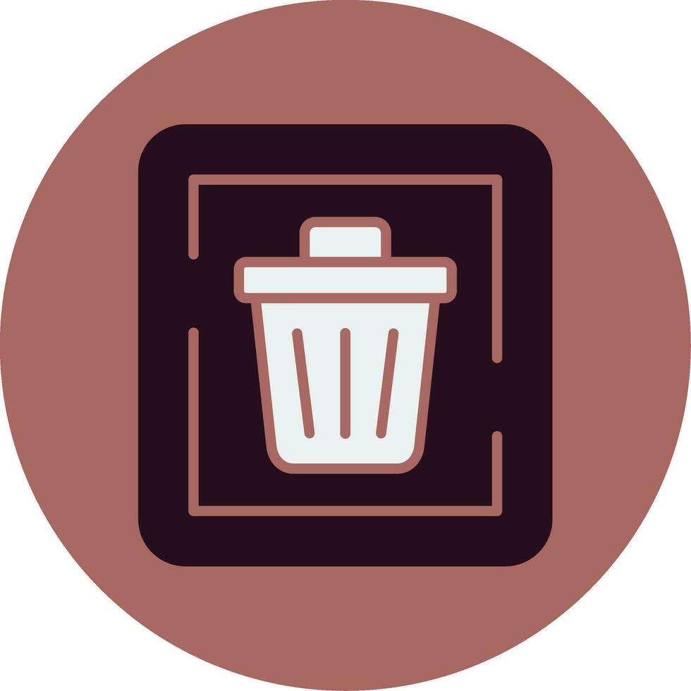 Trash Sign Vector Icon