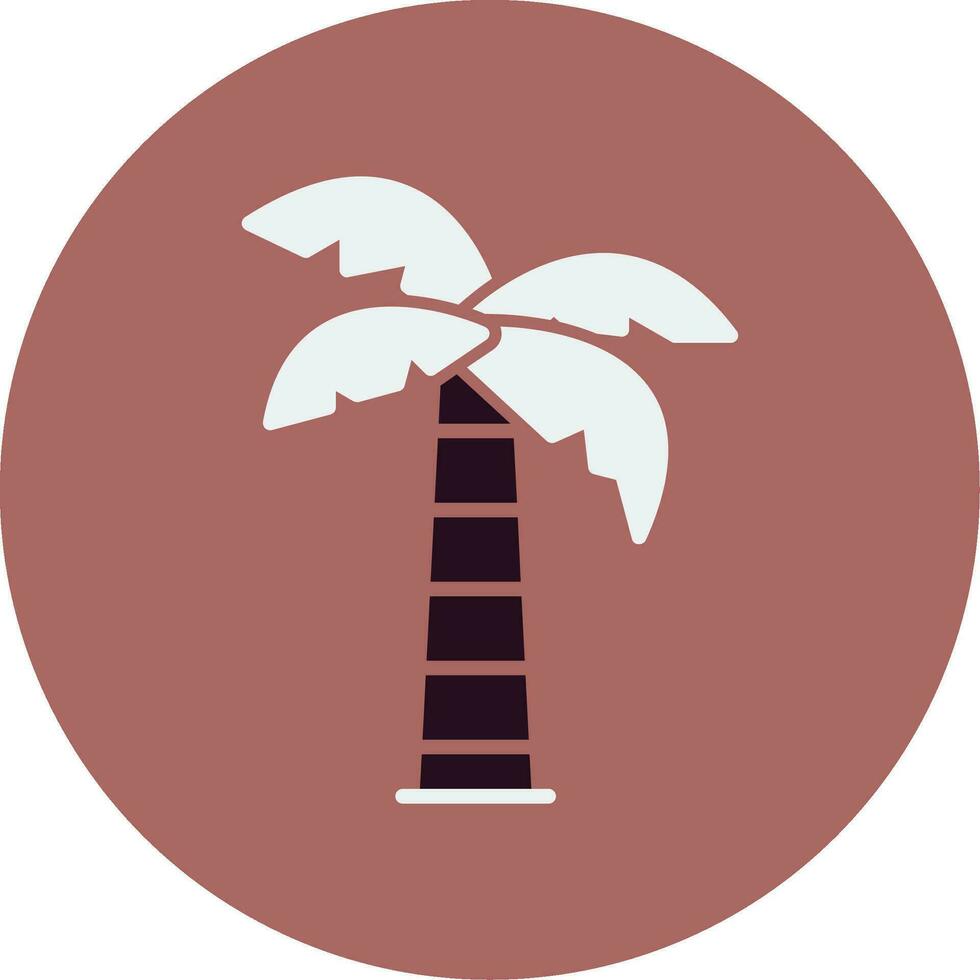 icono de vector de árbol de Palma