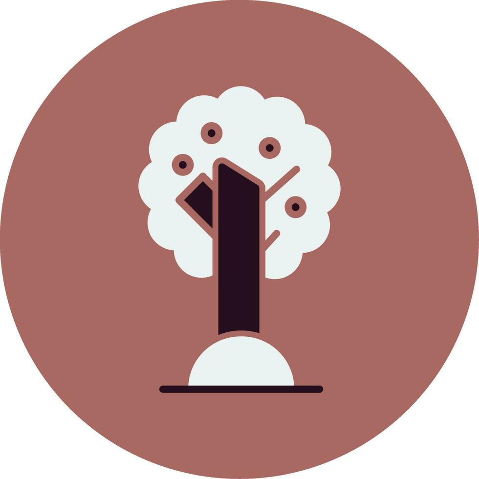 Olive Tree Vector Icon