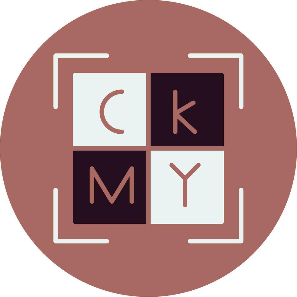 Cmyk Vector Icon