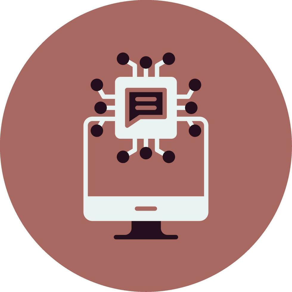 Artificial Intelligence Vector Icon