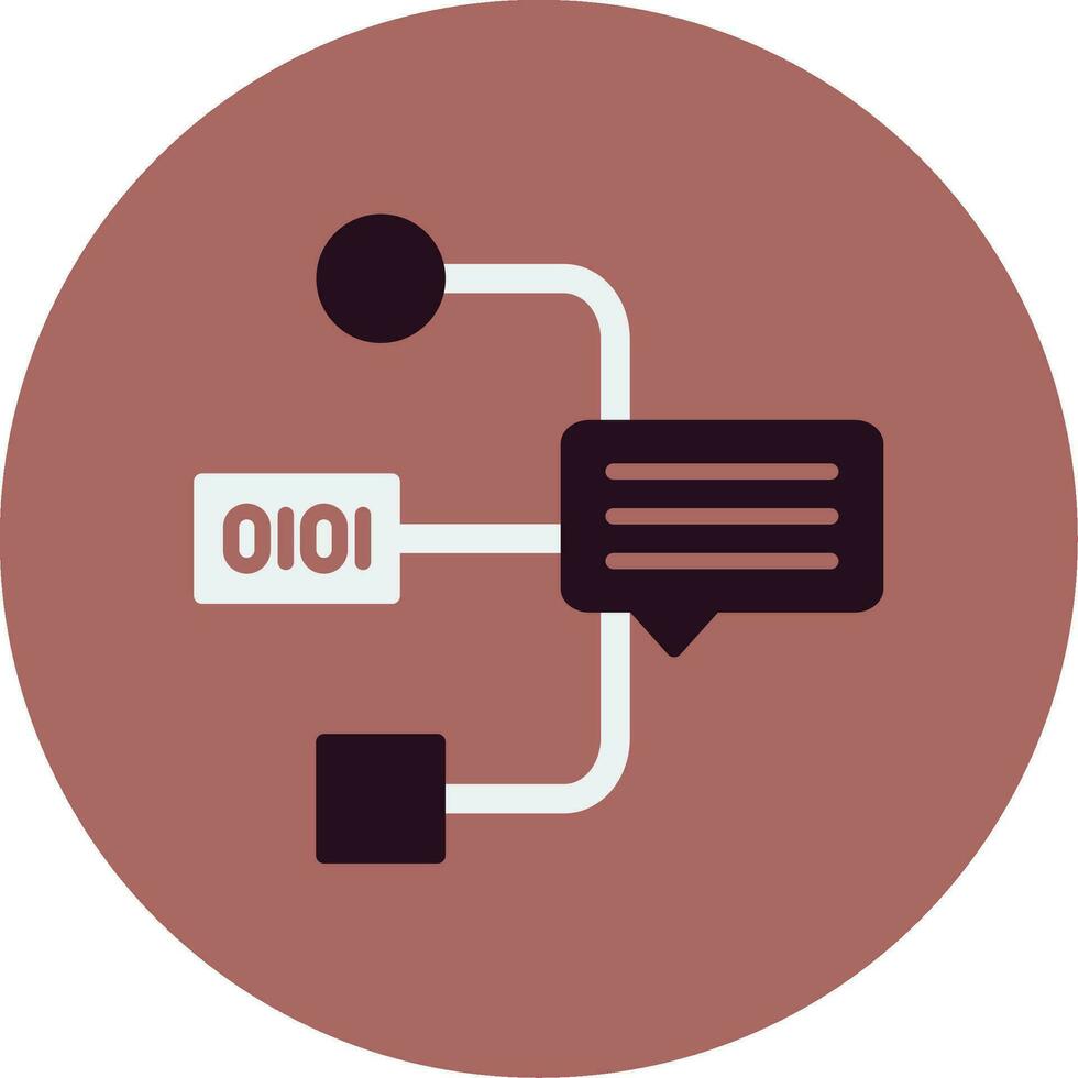 Natural Language Processing Vector Icon