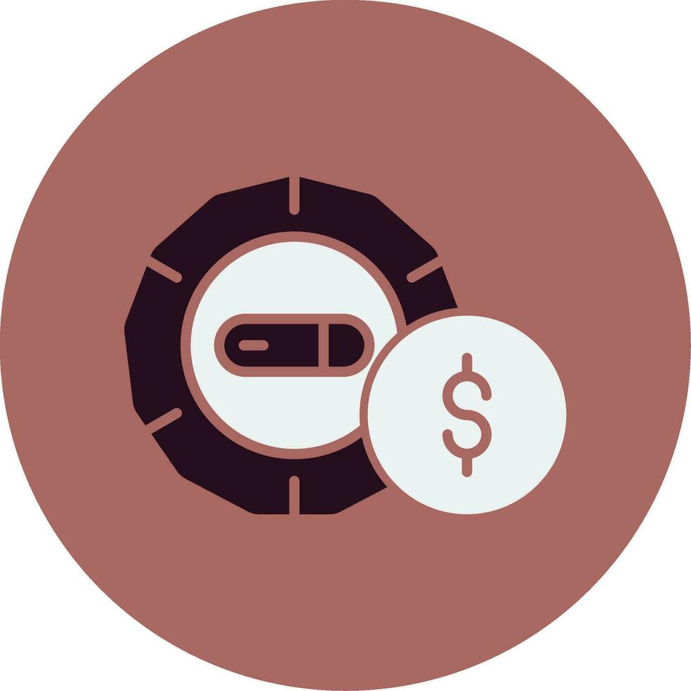 Paid Vector Icon