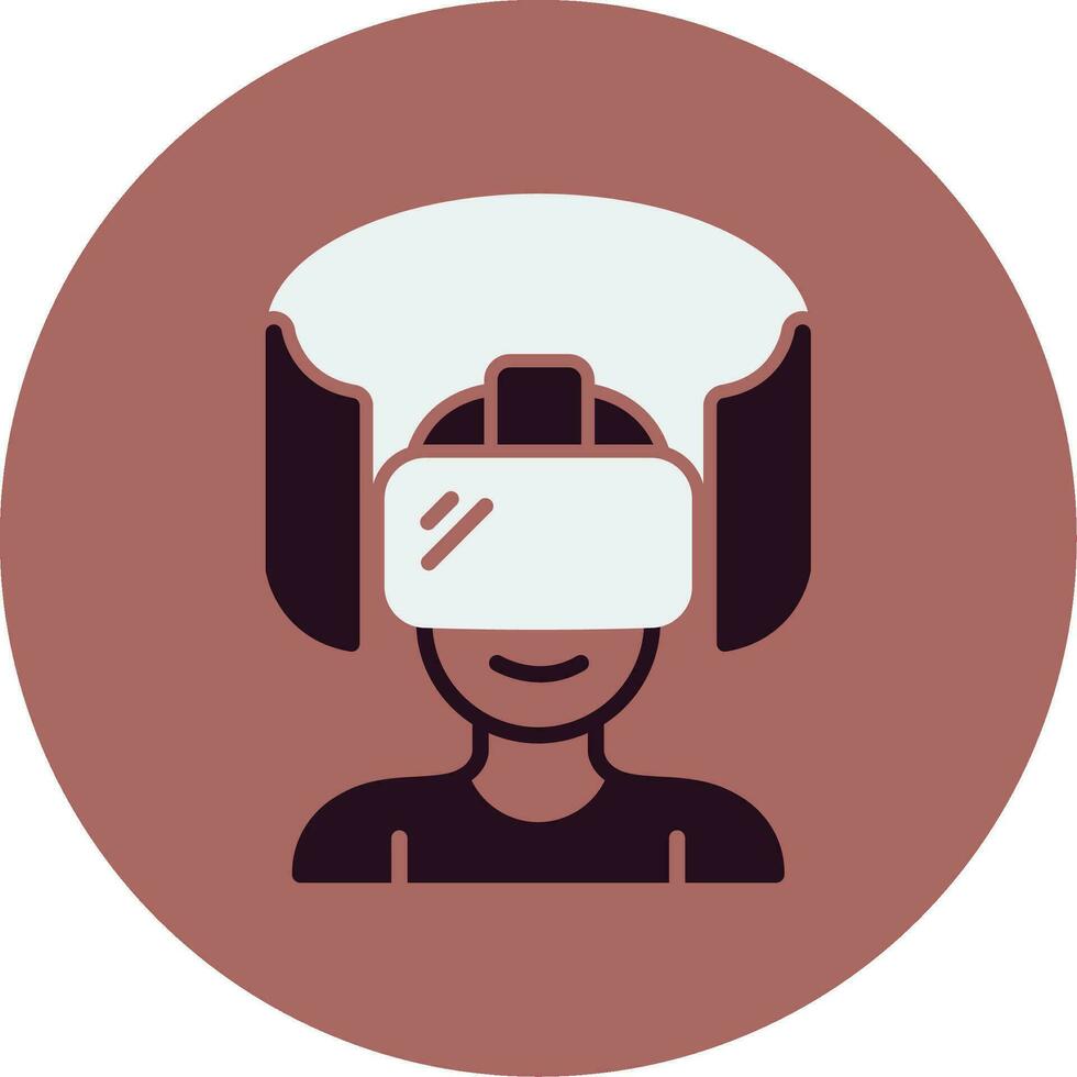 Augmented Reality Vector Icon