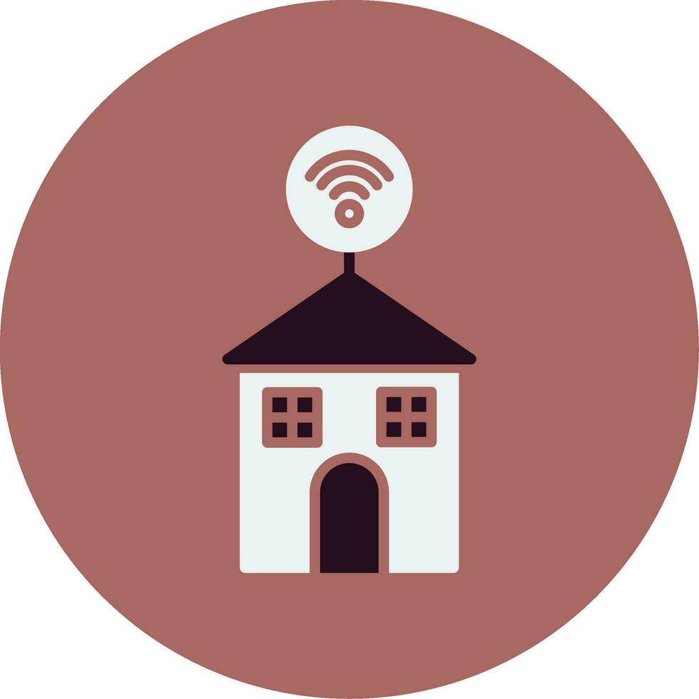 Smart House Vector Icon