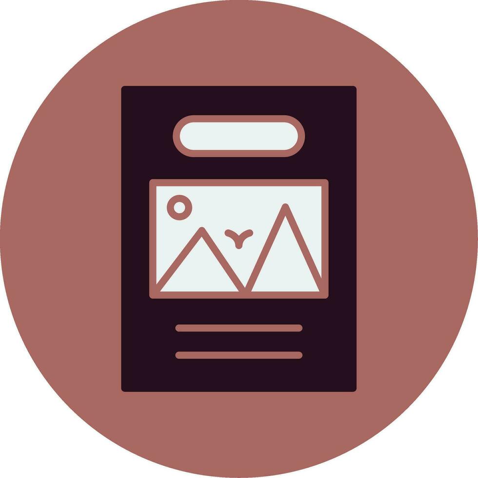 Posters Vector Icon