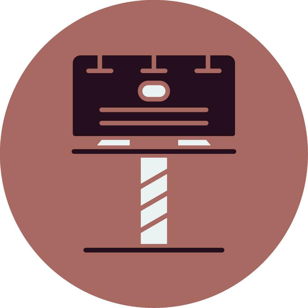 Billboard Vector Icon
