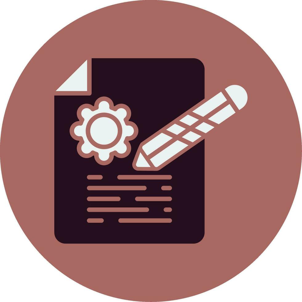 Contract Vector Icon