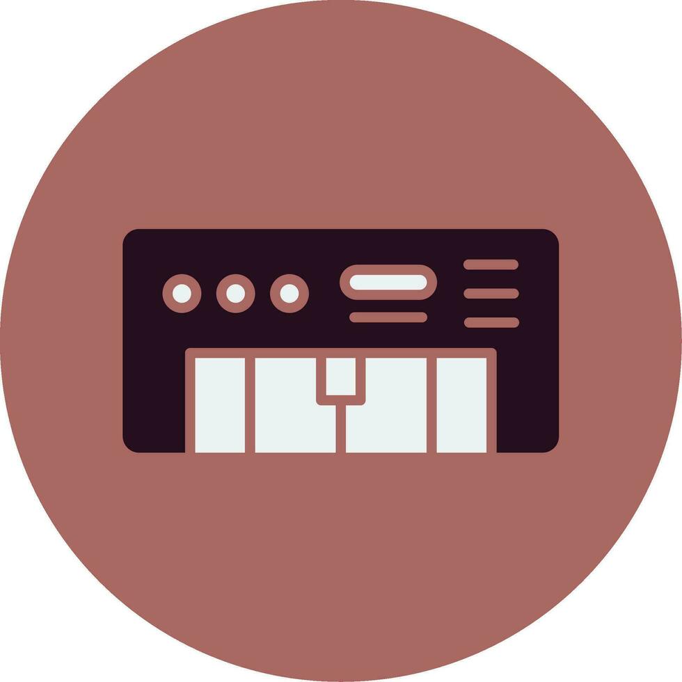 Piano Vector Icon