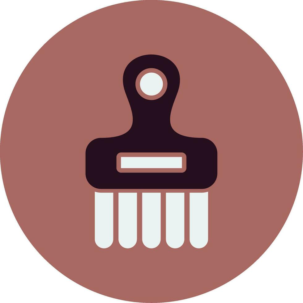 Afro Comb Vector Icon