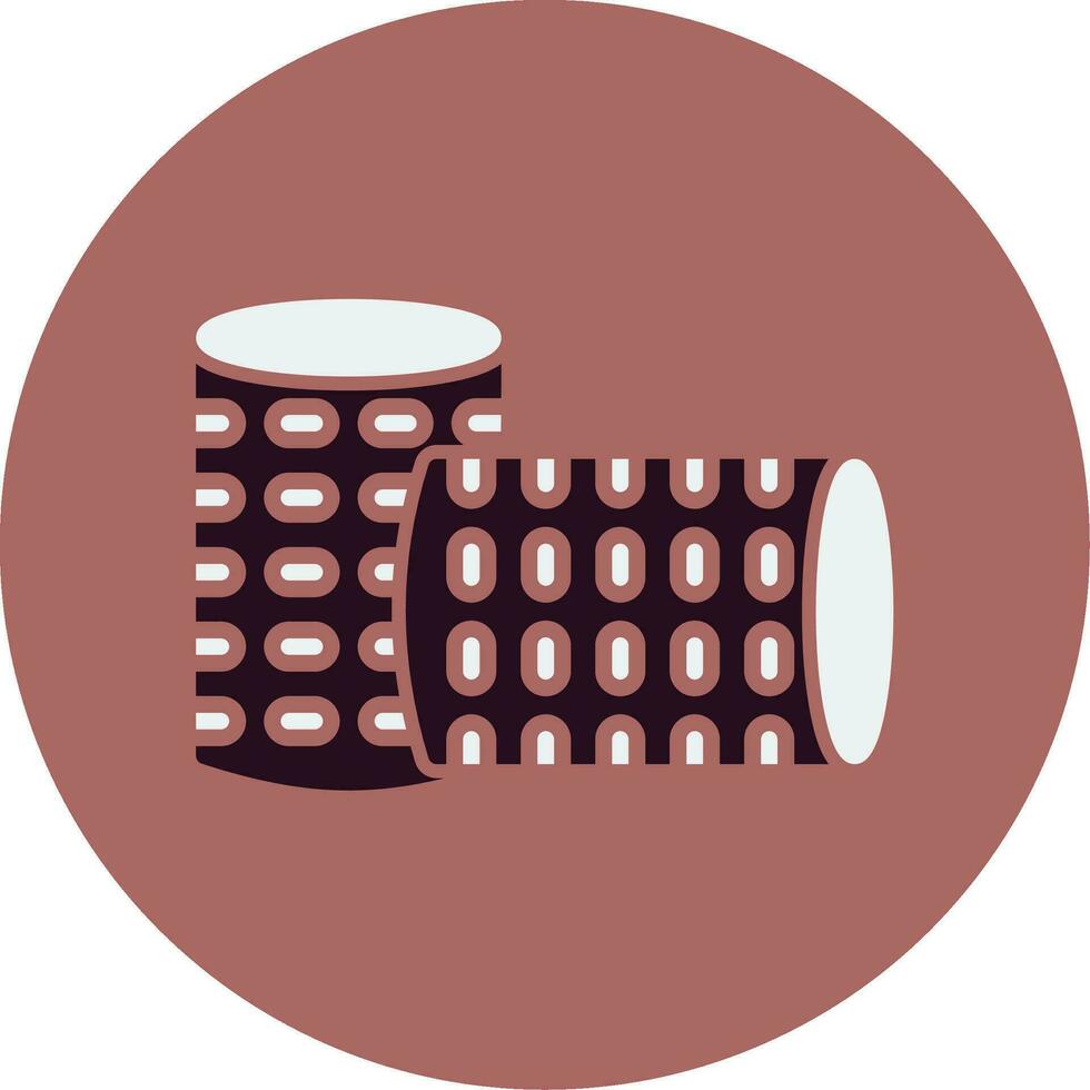 Hair Roller Vector Icon