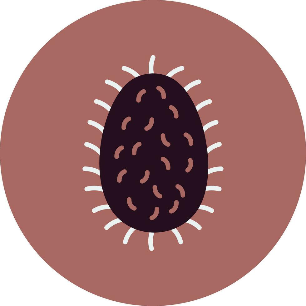 Rabies Lyssavirus Vector Icon