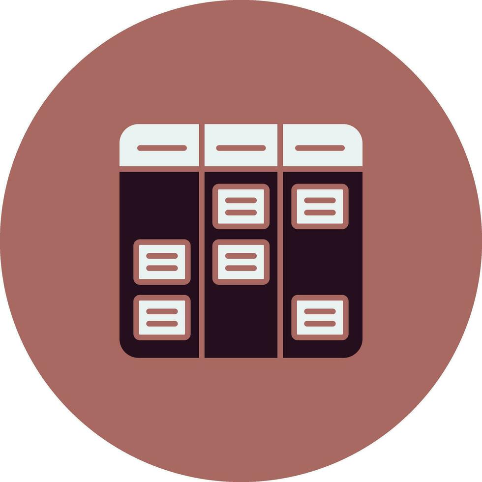 Kanban Vector Icon