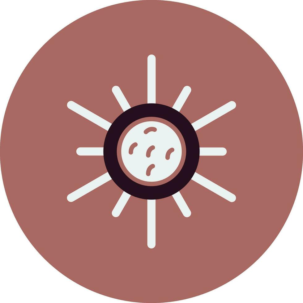 golenkinia radiata Vector Icon