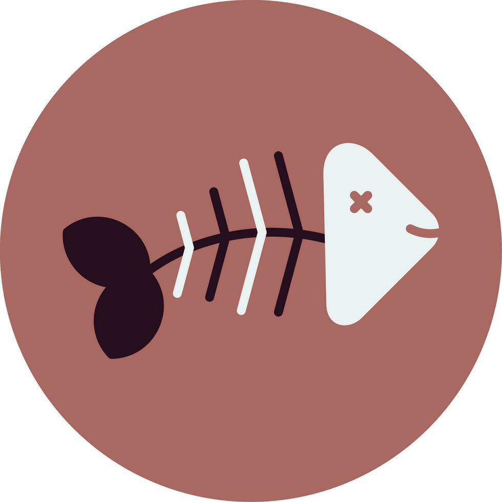 Fishbone Vector Icon