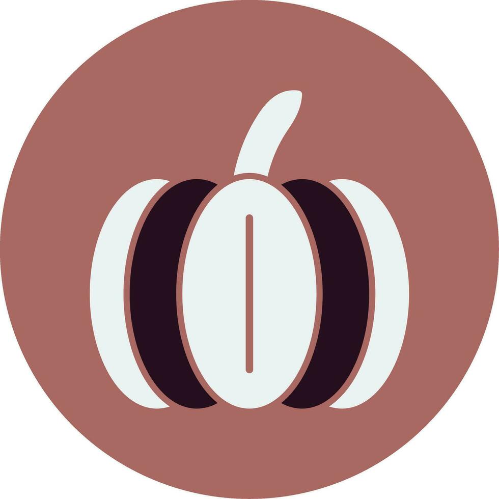 icono de vector de calabaza