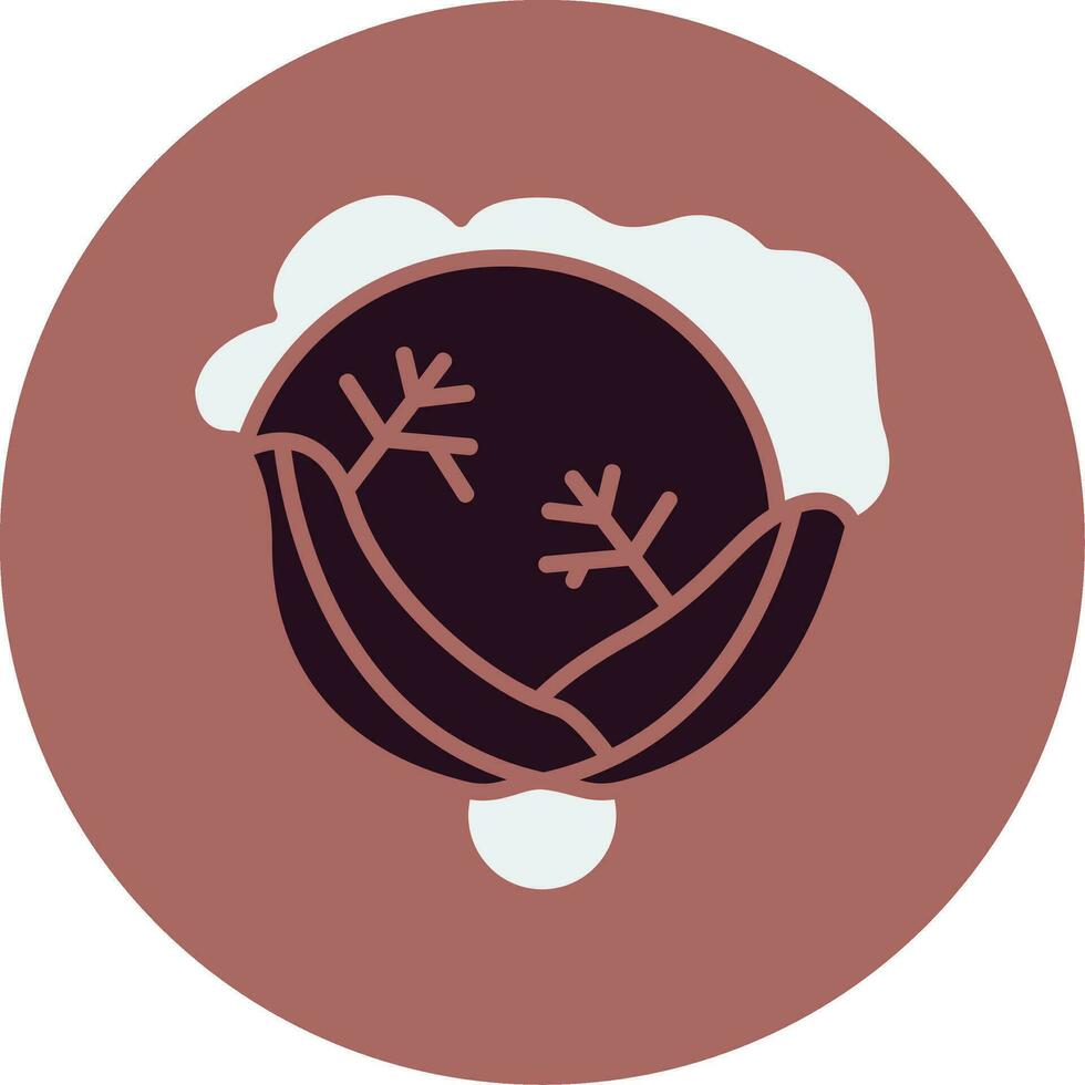 Cabbage Vector Icon