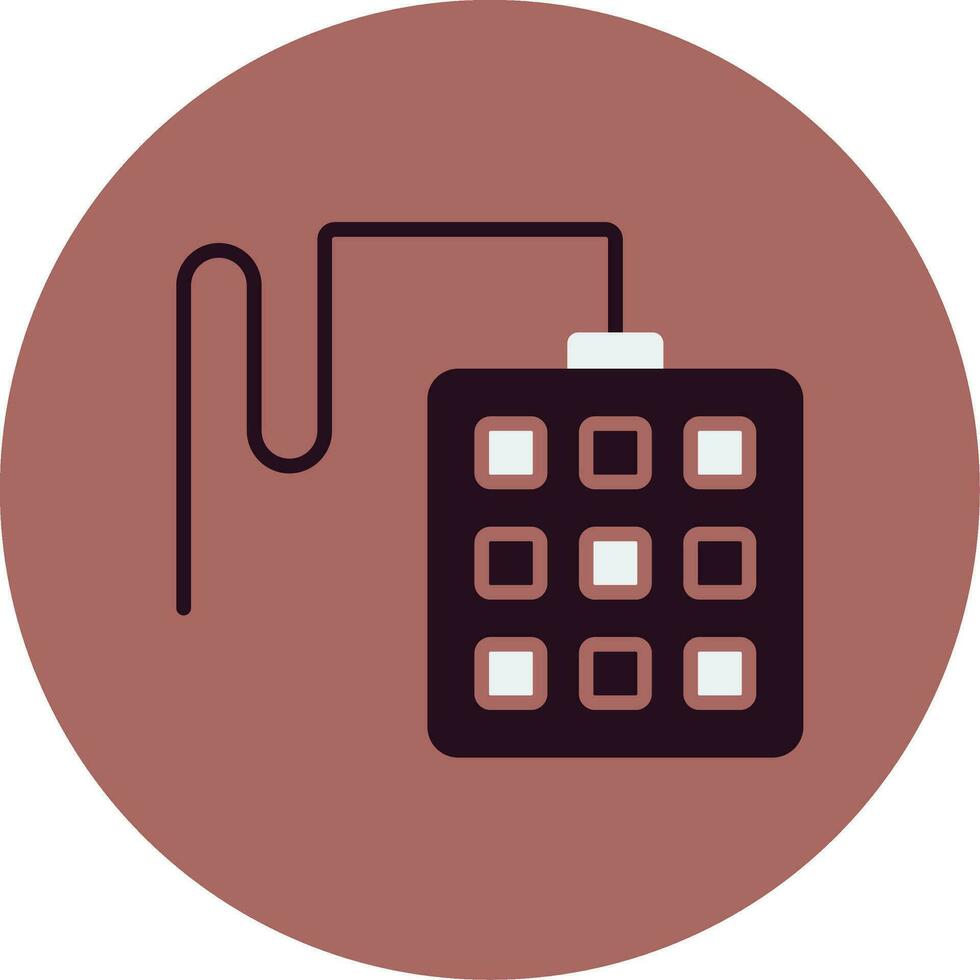 Keypad Vector Icon