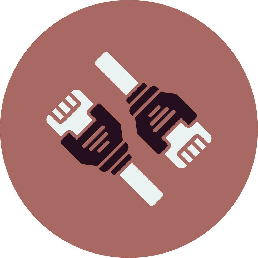 Network Cable Vector Icon