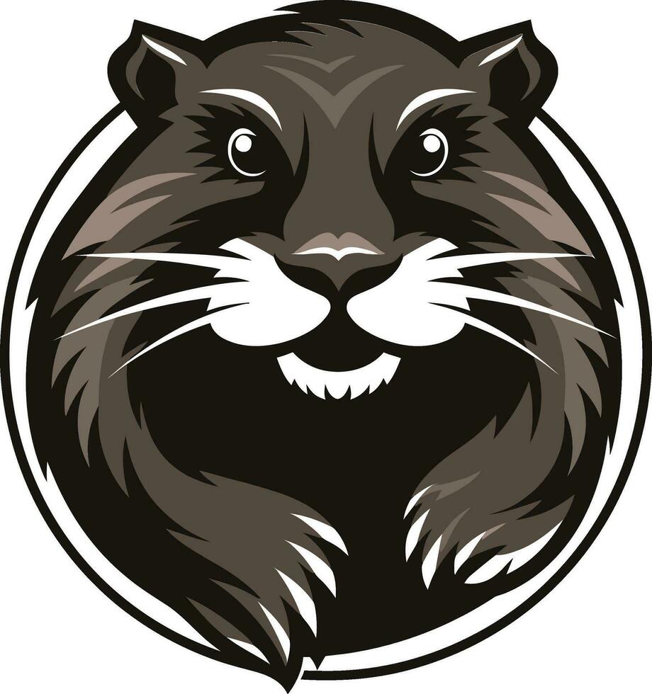 Beaver Tribe Insignia Beaver Kingdom Crest vector