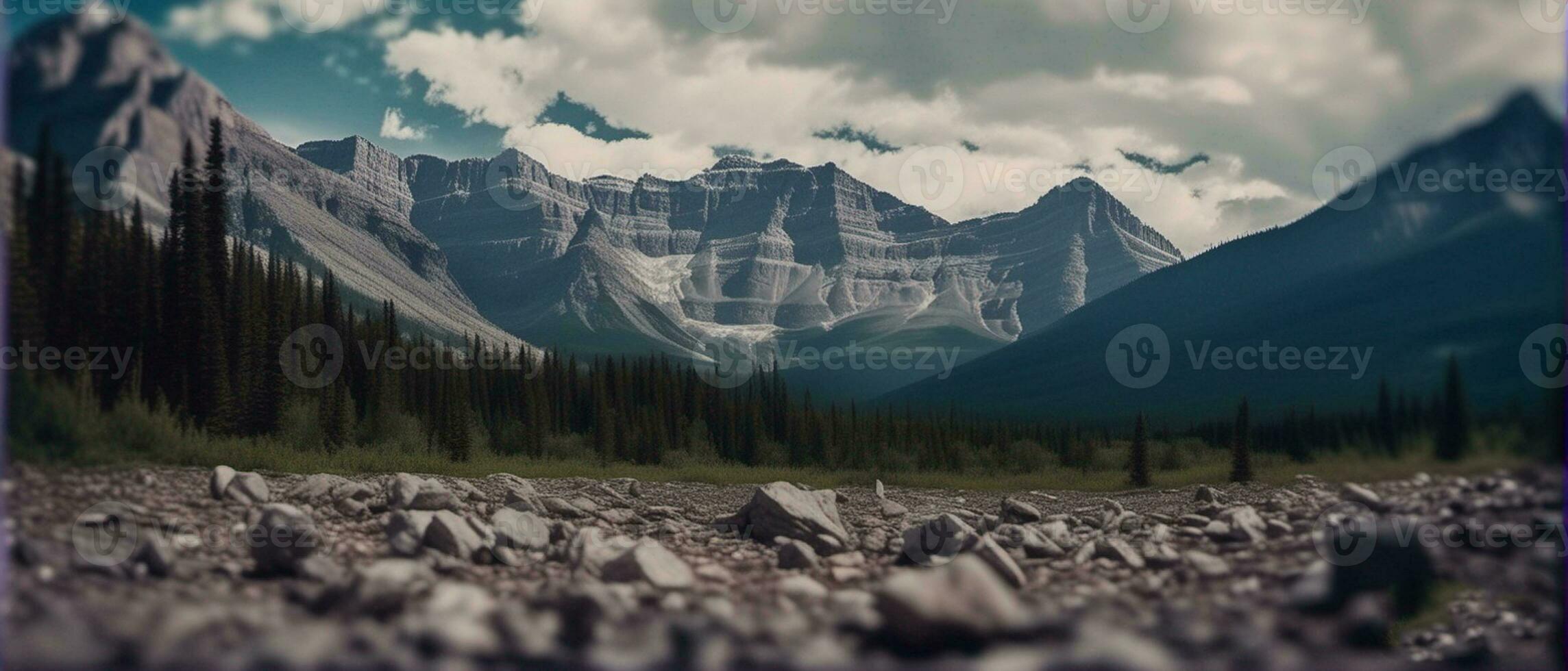 Majestic mountain cliff at dawn, tranquil scene generated by AI photo