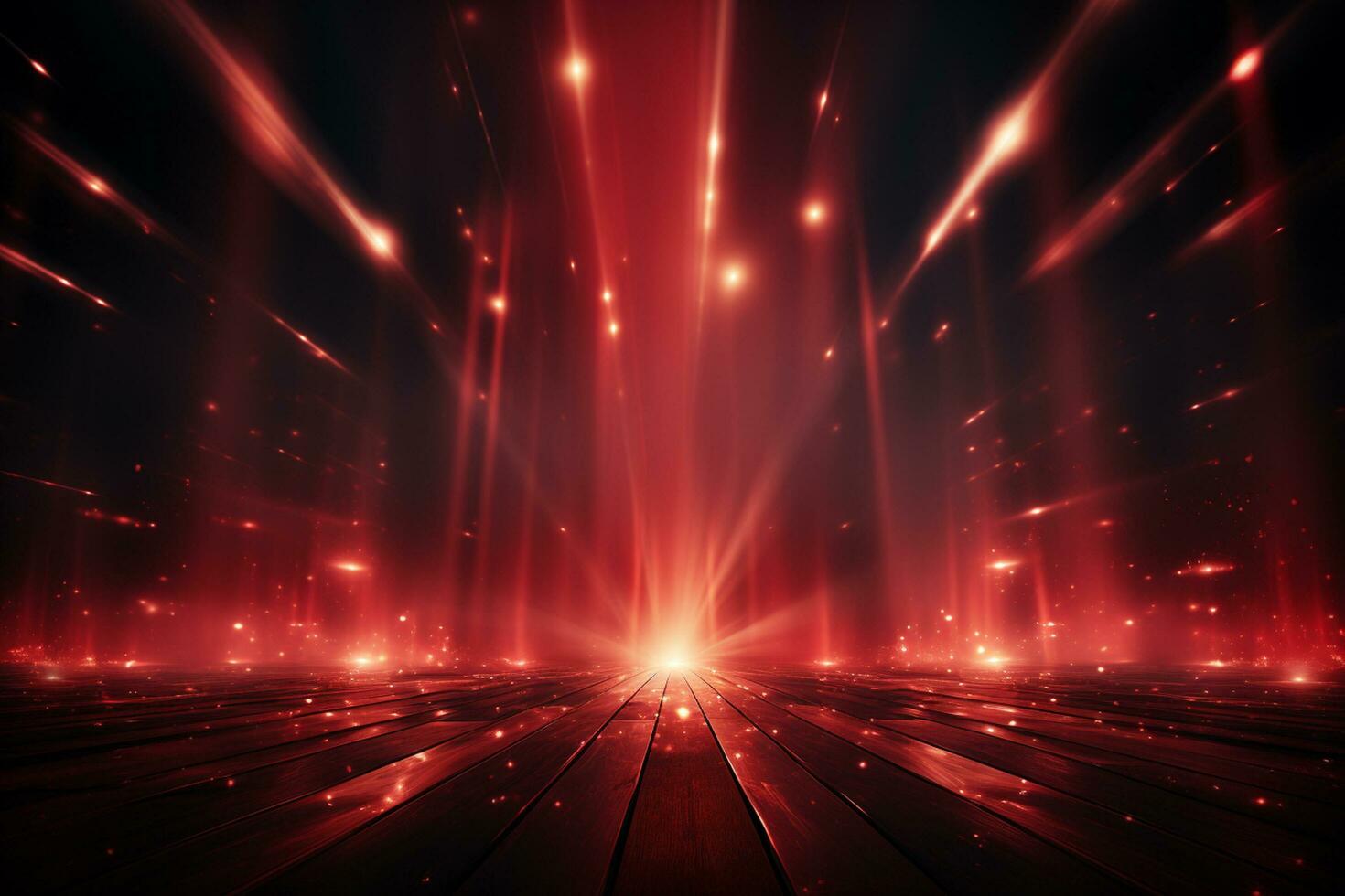 Ai Generaitve Backdrop With Illumination Of Red Spotlights For Flyers realistic image ultra hd high design photo