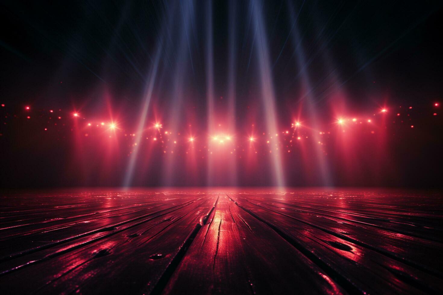 Ai Generaitve Backdrop With Illumination Of Red Spotlights For Flyers realistic image ultra hd high design photo