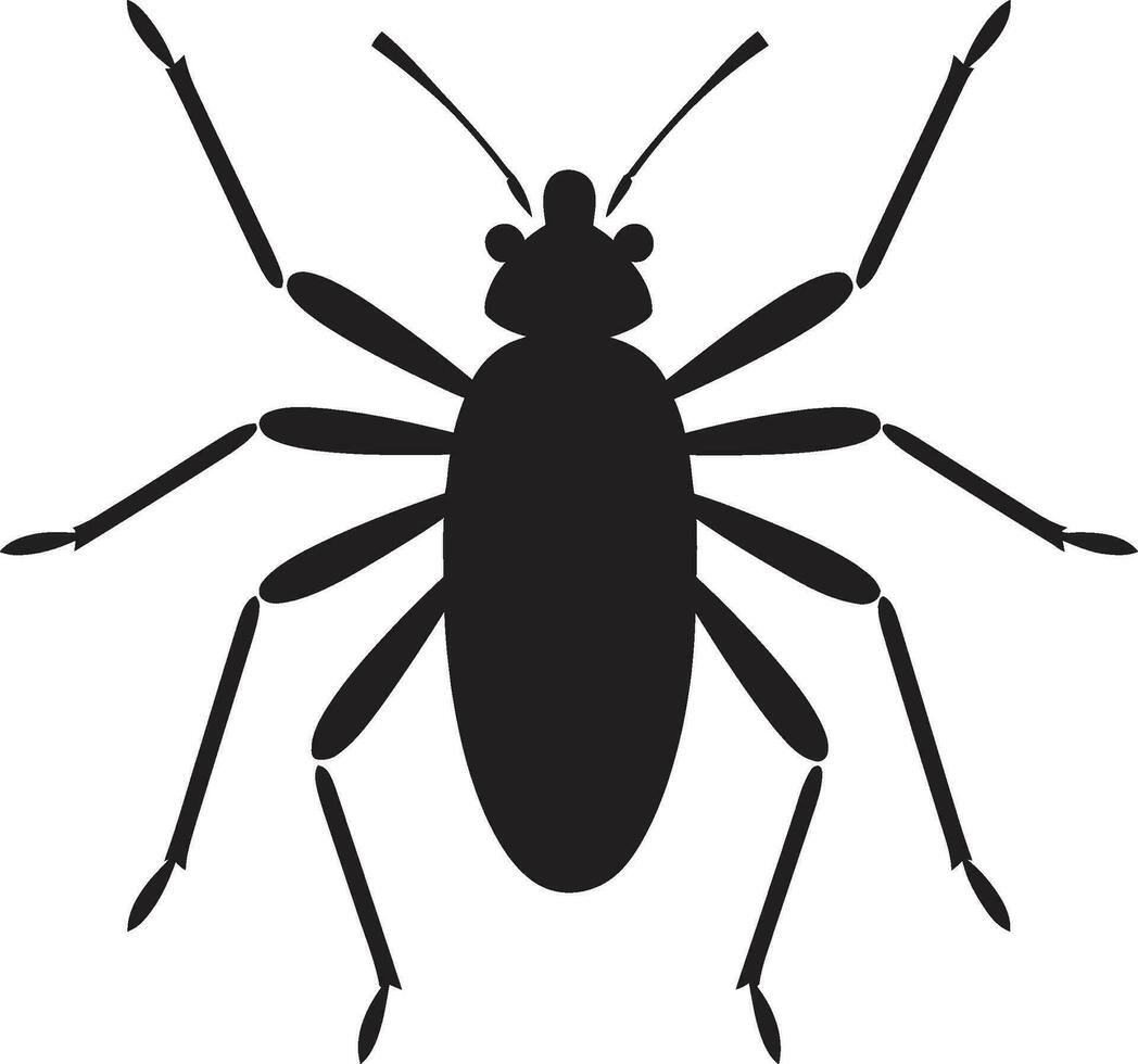 Modern Black Vector Aphid A Logo for the Contemporary Brand Antique Black Aphid Logo A Beacon of Vector Art Excellence