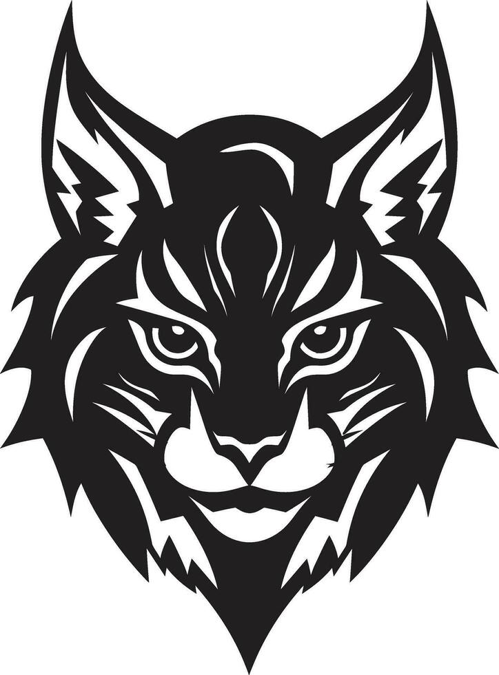 Bobcat Vector A Feral Cat with a Wild Spirit Bobcat Vector Design A Wild Predator Animal in Vector Art Format