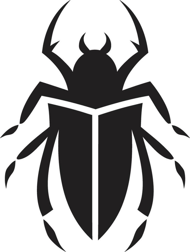 King of the Beetles Beetle Monarch Profile vector
