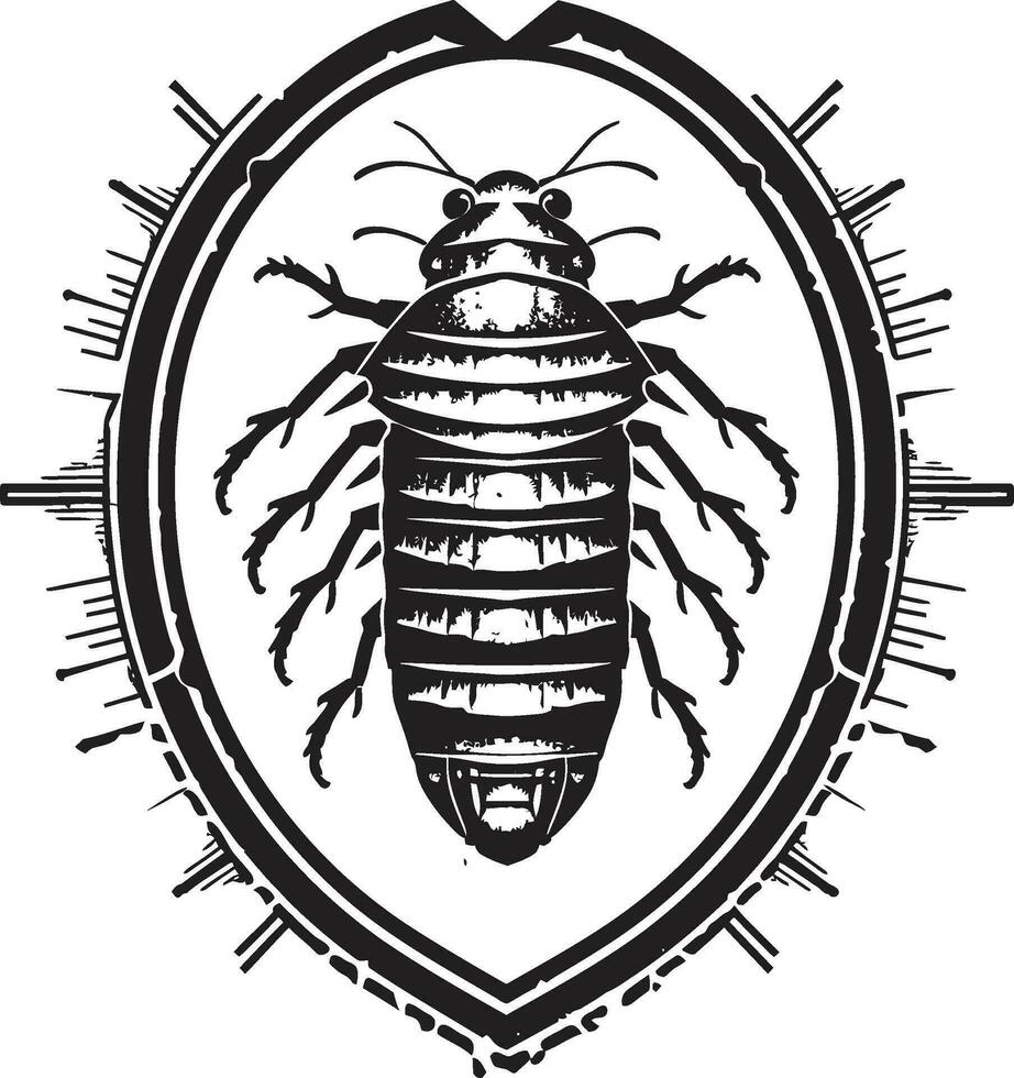 brillante lepisma insignias lepisma gráfico marca vector