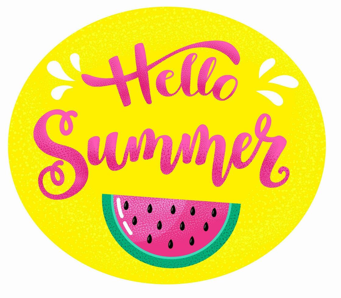 summer composition with fruit. vector image