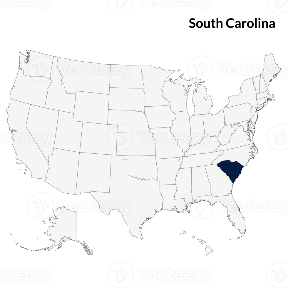 mapa do sul carolina. sul carolina mapa. EUA mapa png